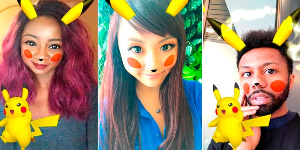 El-nuevo-filtro-de-Snapchat-incluye-a-Pikachu